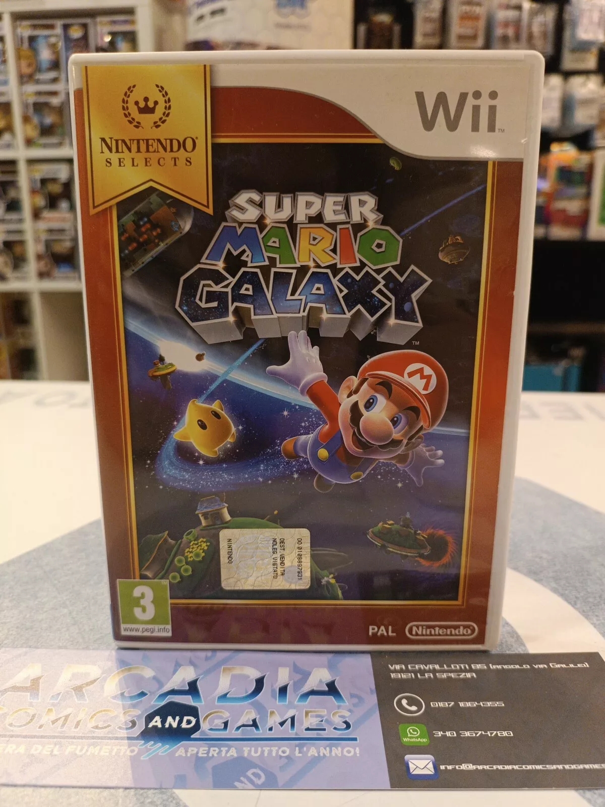 Super Mario Galaxy Wii Ottime Condizioni.